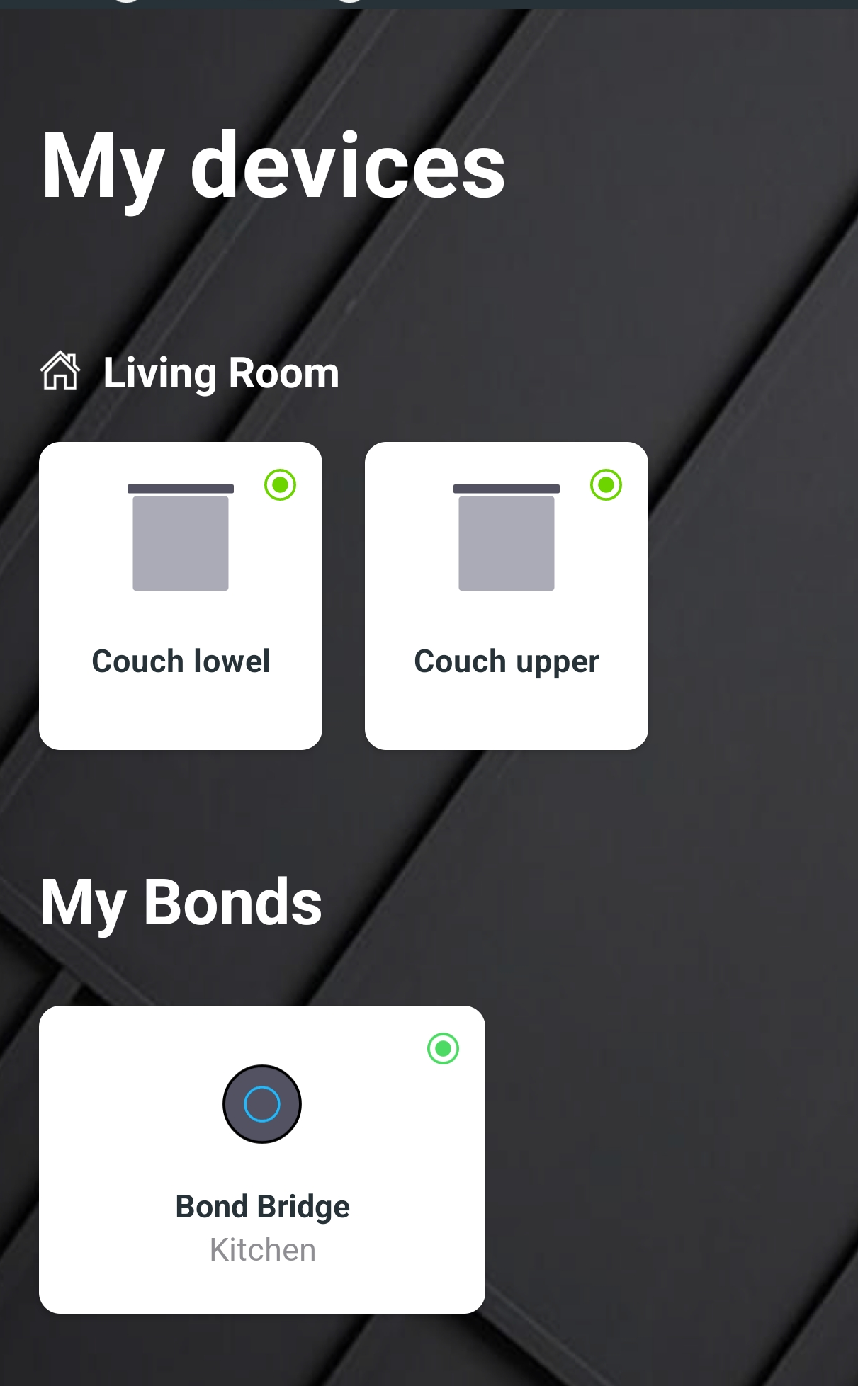 (Bond Bridge) TDBU shades BOND Home